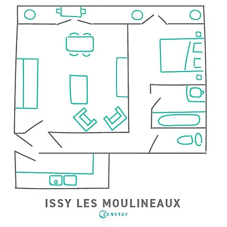 Cosy Issy-les-moulinaux By The Seine W/parking * Paris